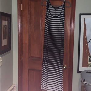 Striped maxi dress